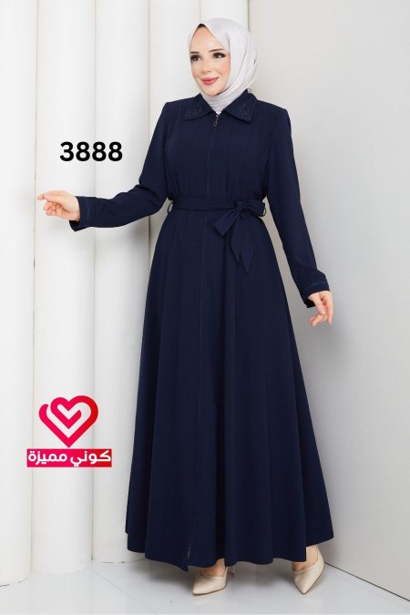 عباة صيفي 3888 كحلي