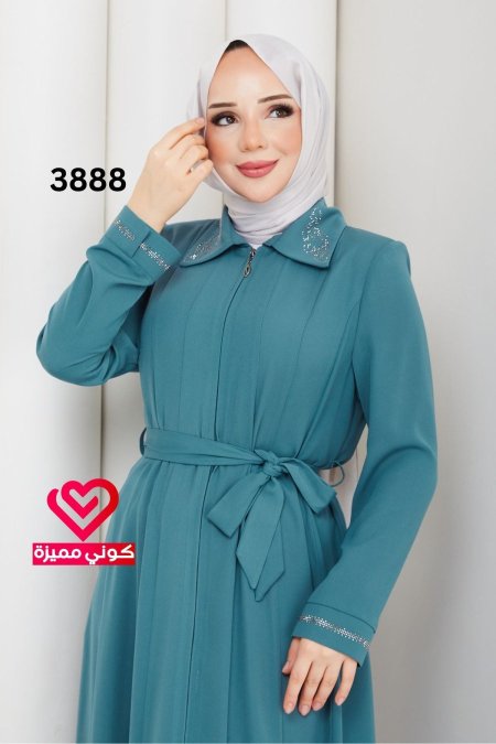 عباة صيفي 3888 فستقي