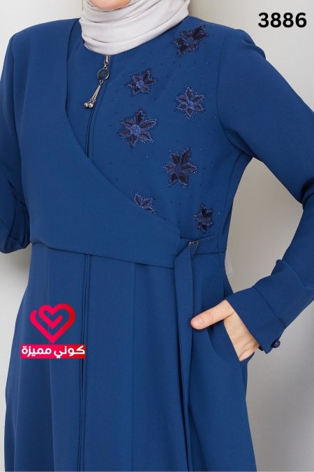 جلباب صيفي 3886 بترولي