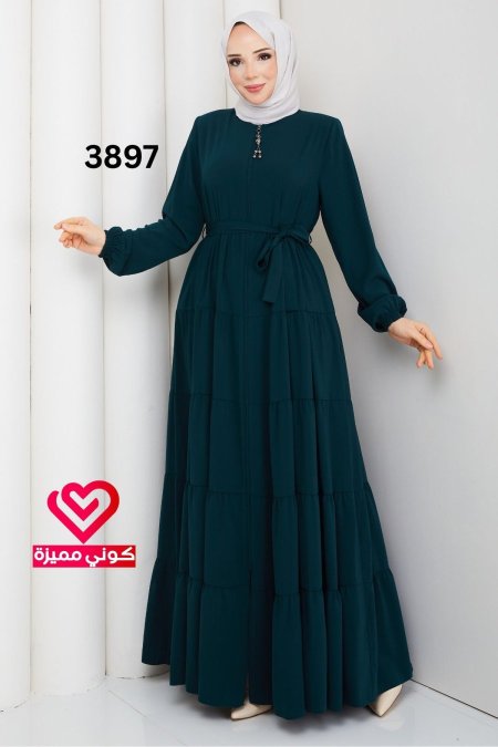 عباة كلوش 3897 تركواز