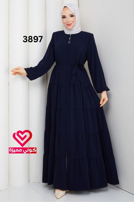 عباة كلوش 3897 كحلي