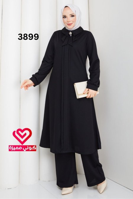 طقم صيفي 3899 اسود