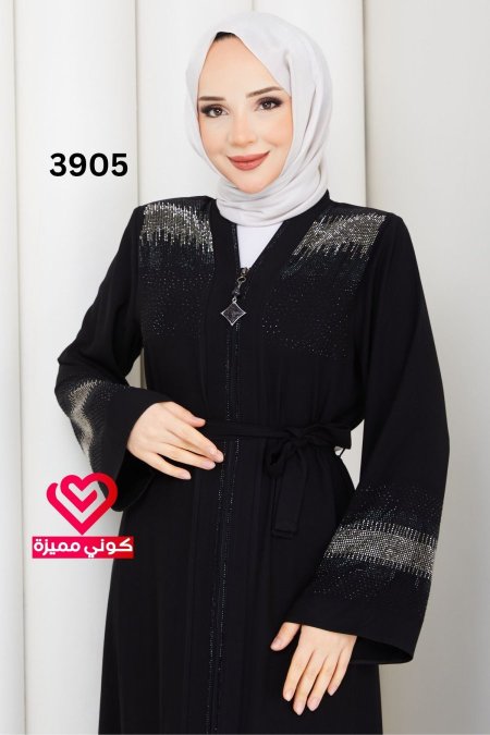 عباة مناسبات 3905 اسود