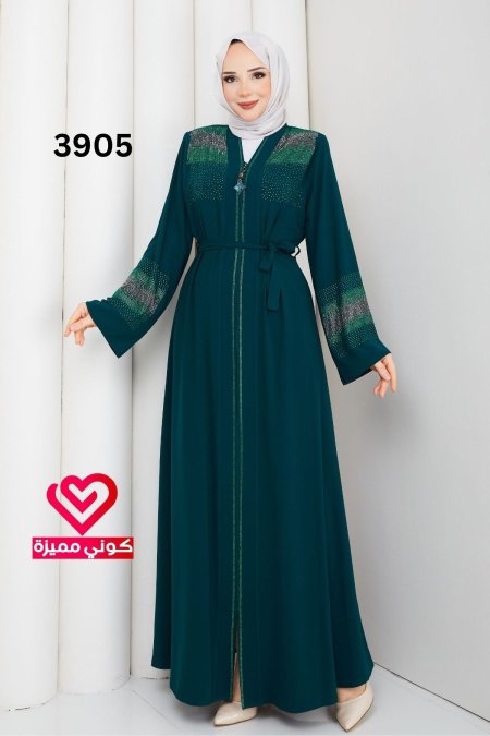 عباة مناسبات 3905 تركواز