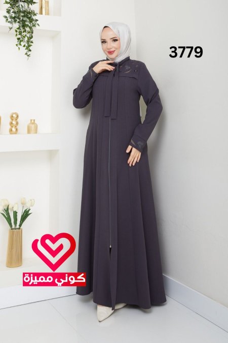جلباب 3779 رمادي