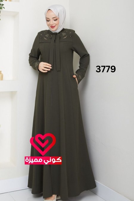 جلباب 3779 زيتي