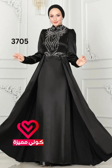 فستان 3705 اسود