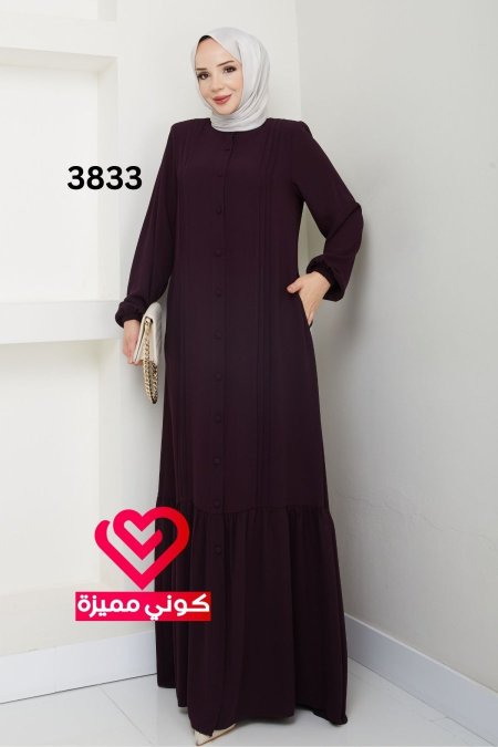 فستان 3833 ليلكي