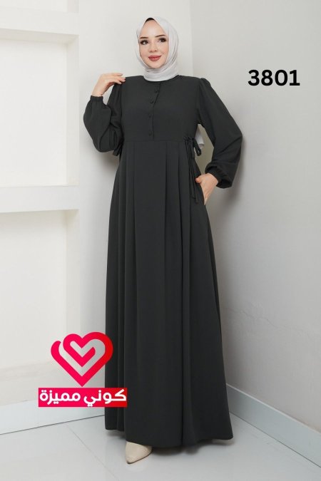 فستان 3801 رمادي