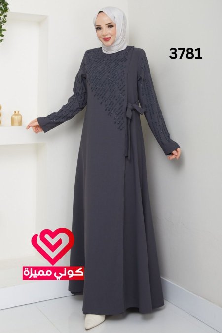عباة 3781 رمادي