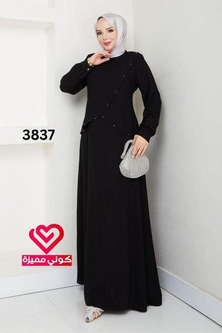 فستان 3837 اسود