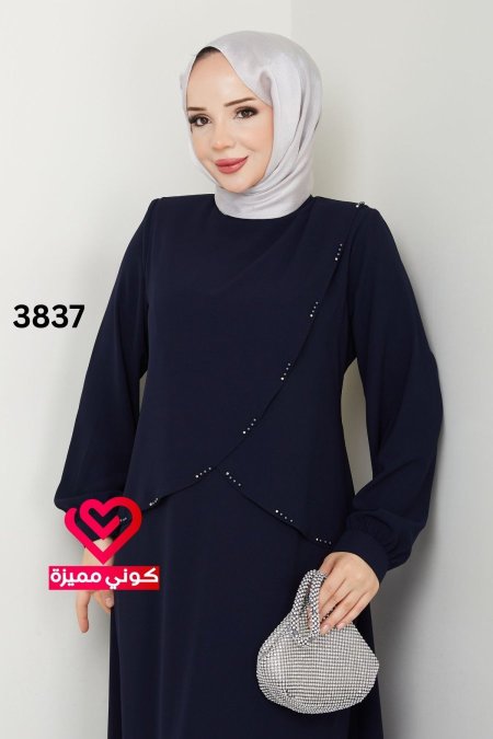 فستان 3837 كحلي