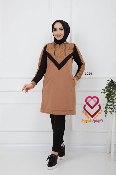 طقم 3221 بني