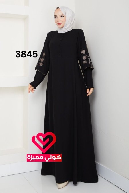 فستان صيفي 3845 اسود