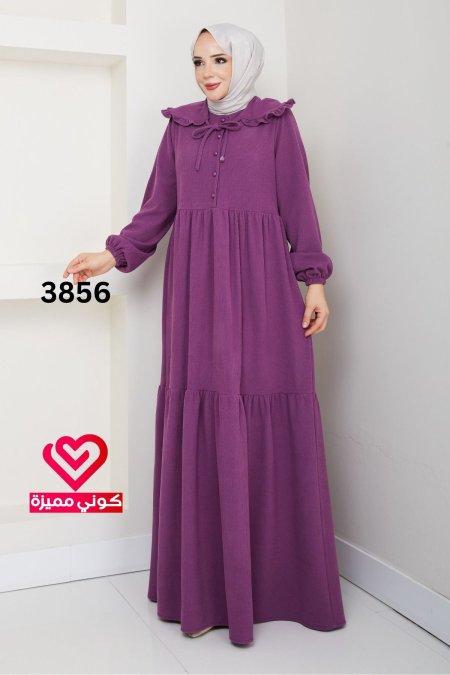 فستان شتوي 3856 نهدي