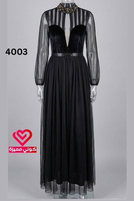 فستان 4003 اسود