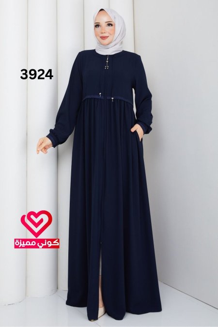 عباة جورجيت 3924 كحلي