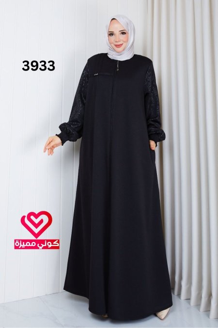 جلباب خريفي 3933 اسود