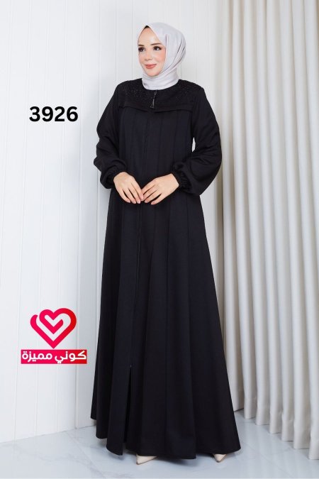 جلباب خريفي 3926 اسود