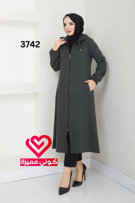 جكيت شتوي 3742 زيتي