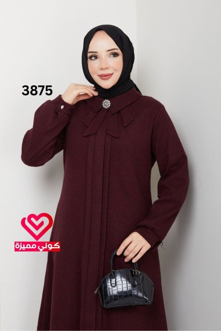 طقم شتوي 3875 خمري