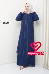 فستان سهرة 3609 كحلي