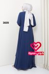 فستان سهرة 3609 كحلي