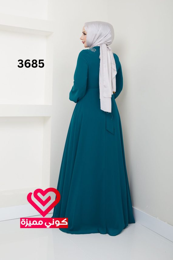 فستان 3685 تركواز