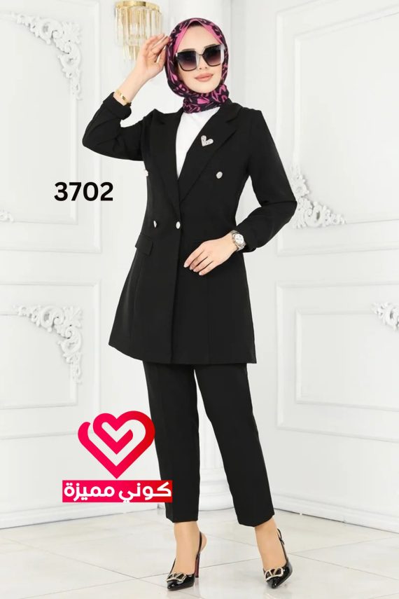 طقم 3702 اسود