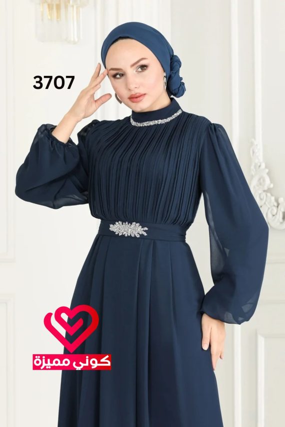 فستان 3707 كحلي