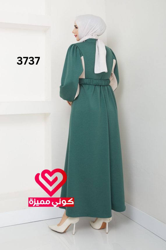 فستان 3737 اخضر