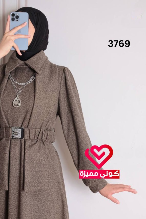 فستان 3769 بيج