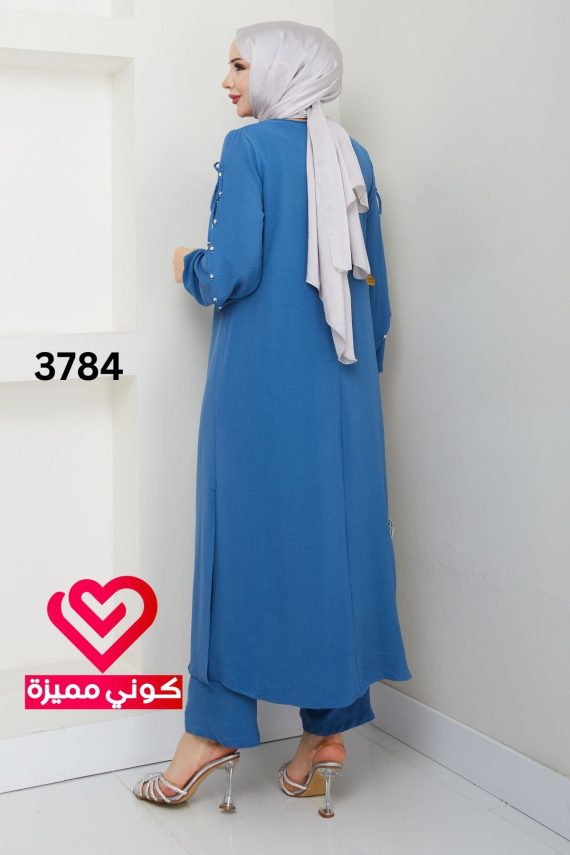 طقم 3784 ازرق