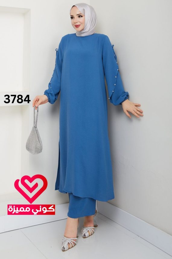 طقم 3784 ازرق